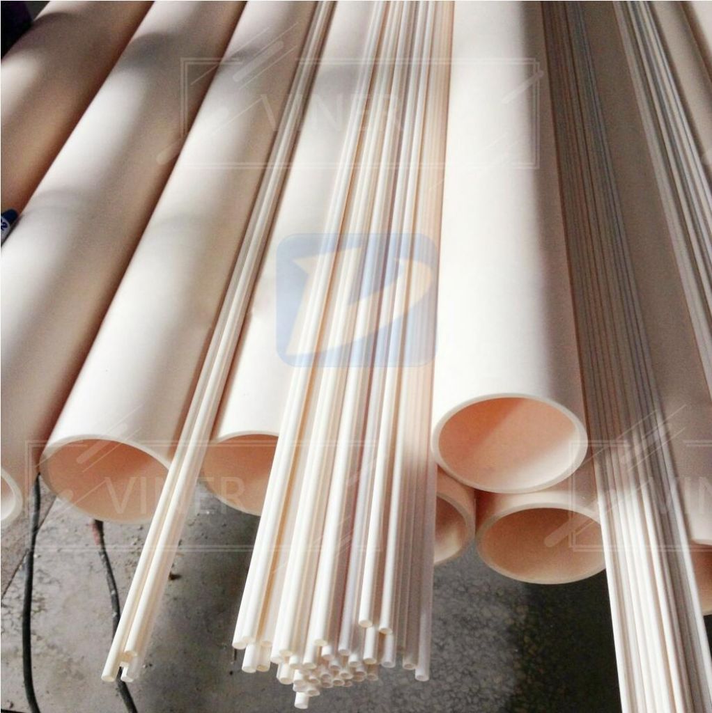 99.7% Ceramic Alumina Tube for Melting Platinum, Gold, Silver, Copper