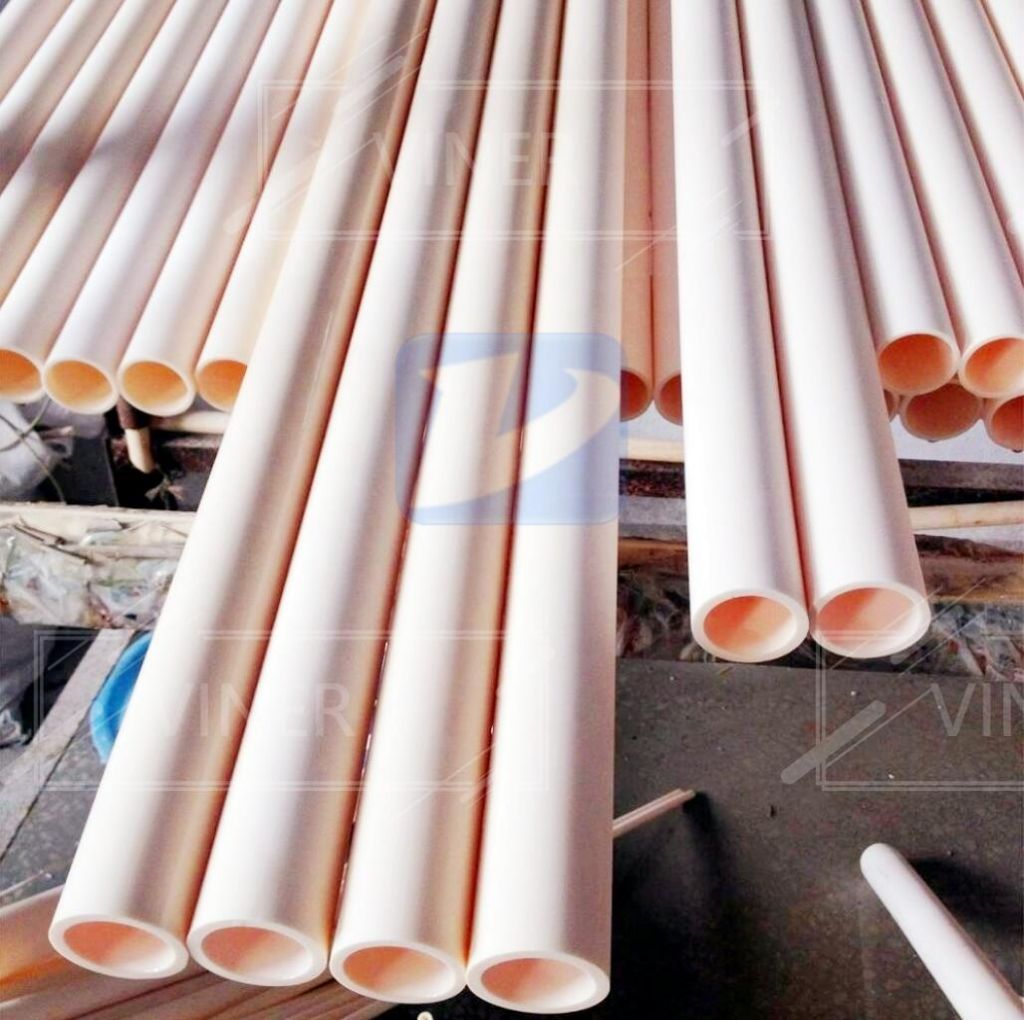 99.7% High Purity Alumina Ceramic Tube for Melting Furnace