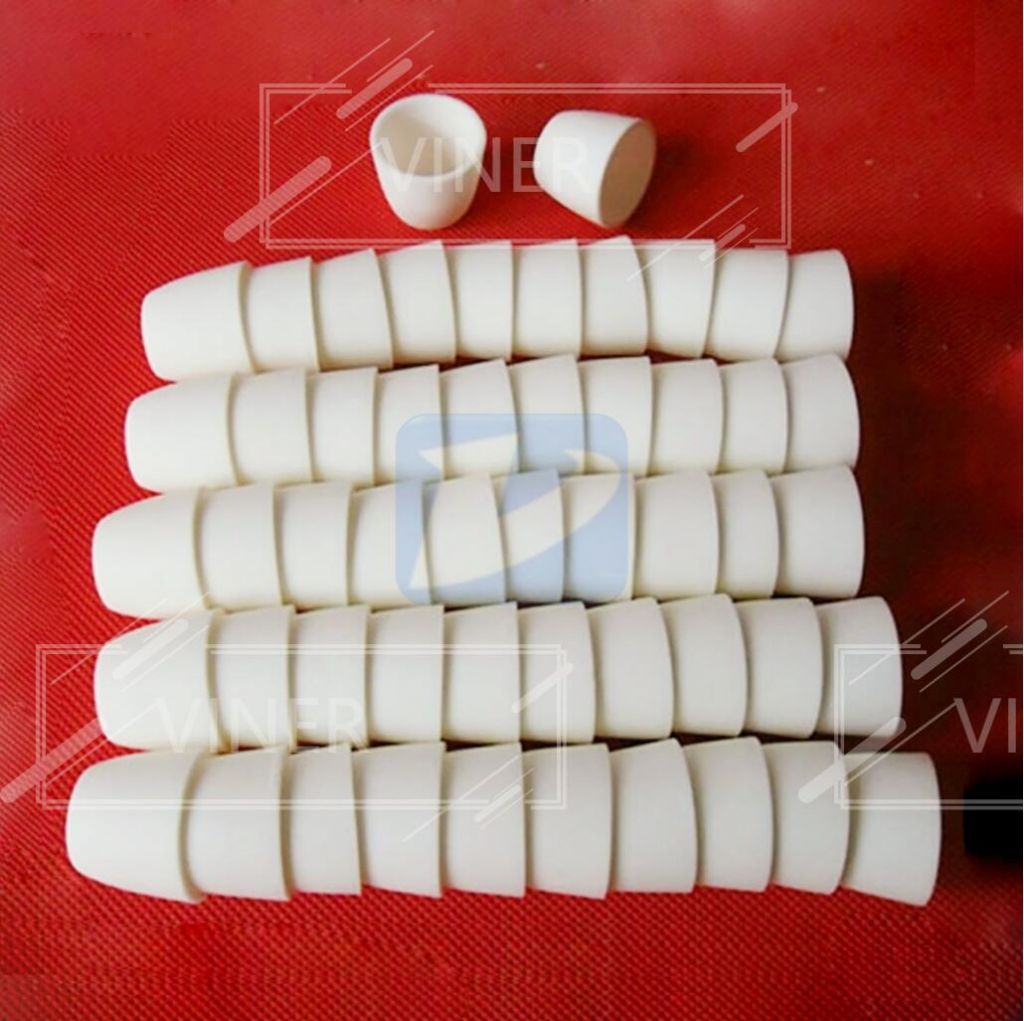 99.7% High Purity Alumina Ceramic Crucible for Melting Furnace