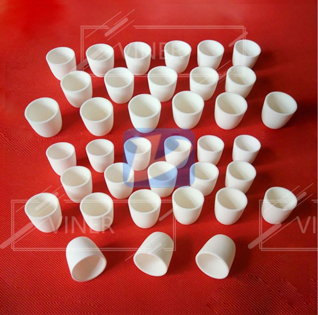 99.7% Ceramic Alumina Crucible for Melting Platinum, Gold, Silver, Copper