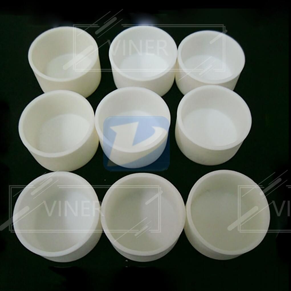 High Temperature Resistant Alumina Corundum Crucible for Laboratory Using