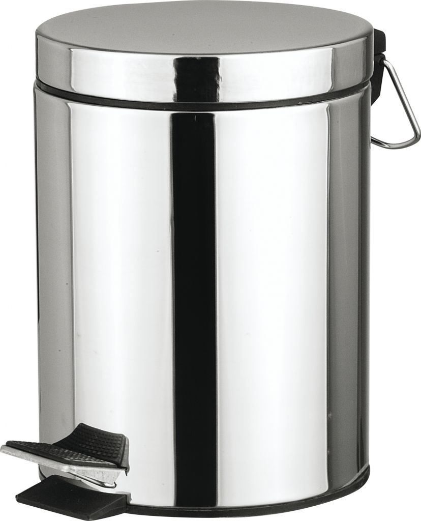 Stainless Steel 3L/ 5L/ 7L/ 12L/ 20L/ 30L Bathroom Trash cans with removetable inner wastebasket