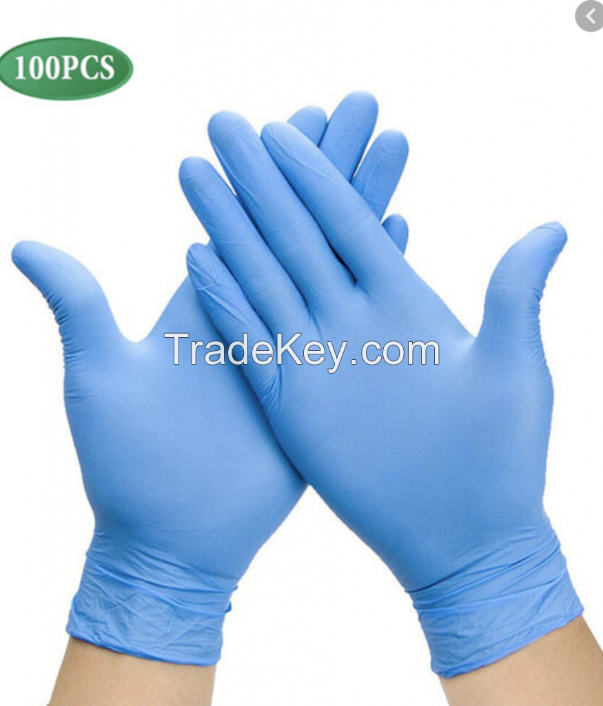 Nitrile glove easy disposable Latex powder free medical glove ASUPPLIES