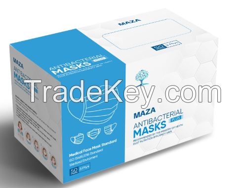 Medical mask: MAZA Plus 3 layers