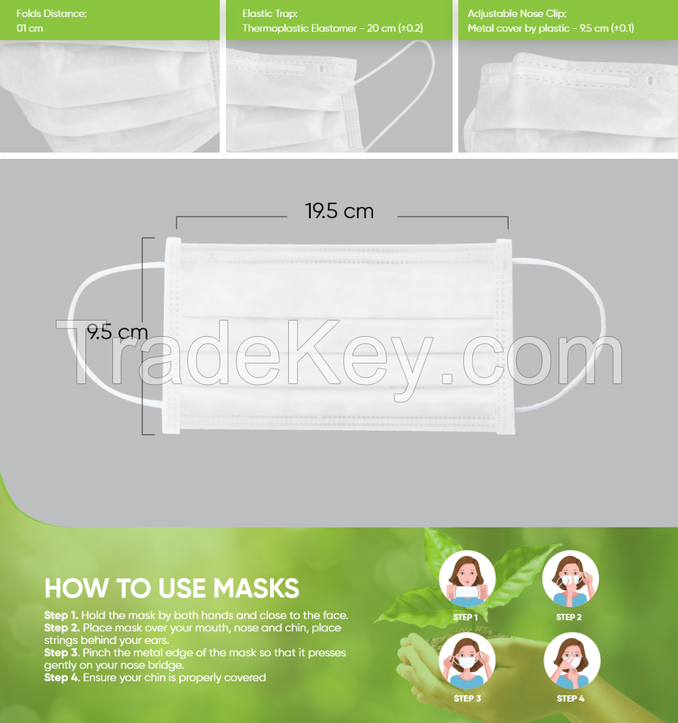 Dust Proof mask MAZA ECO 3 layers