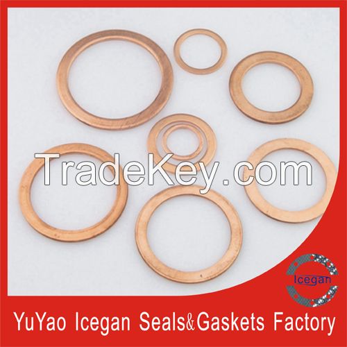 Pure Copper Gasket/Pure Copper Gasket