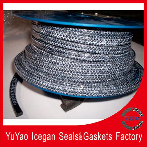 PTFE braided packing with multi-filament yarn(IG-015)