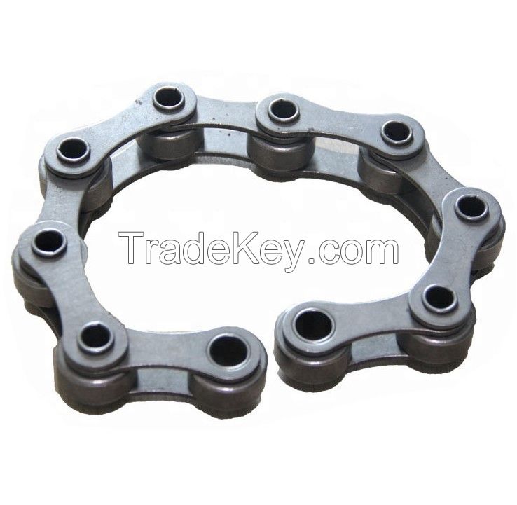 steel hollow pin chain short pitch roller chain