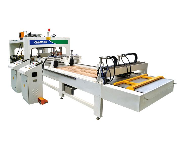 HF(RF)Pass-Through Type Wooden Board Joining and Frame Joining Machine