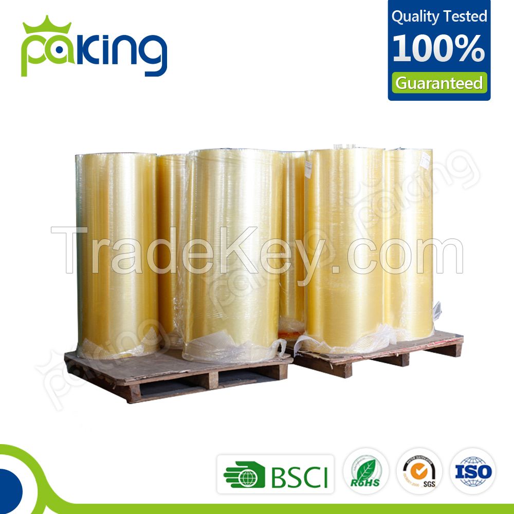 Guangzhou factory sell bopp jumbo roll with cheap price 