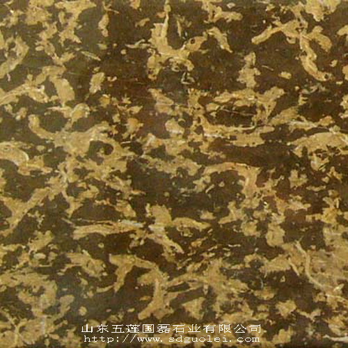 golden and brown limestone