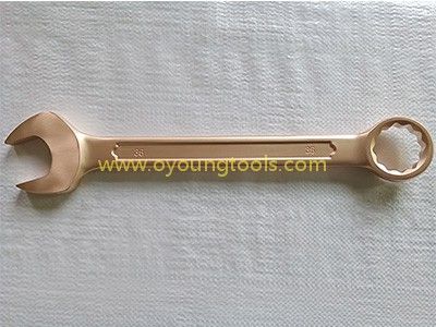 Non-Sparking Tools Combination Wrench Spanner 36 mm Copper Beryllium Oil Gas Use