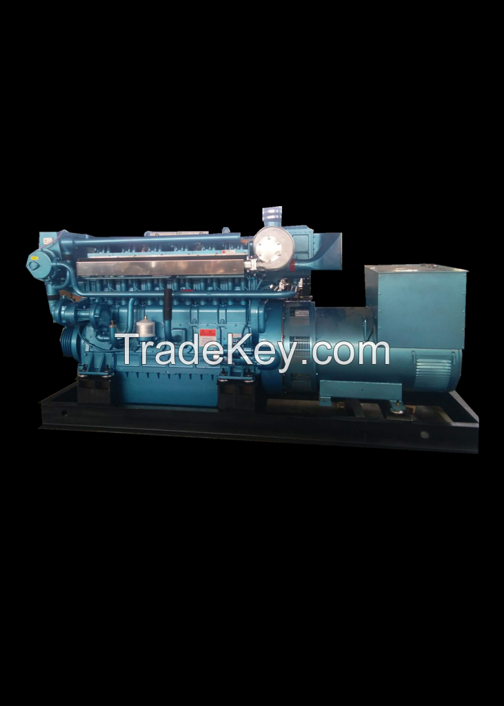 Sinooutput marine diesel generator CCFJ400J-W 400KW 1500rpm 50HZ weichai engine WHM6160 Stamford alternator