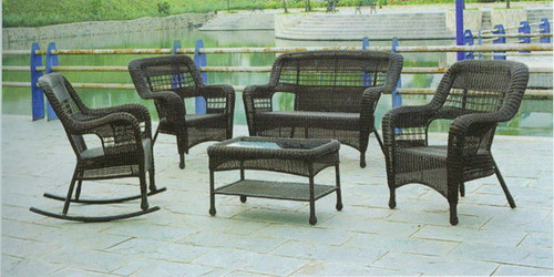 synthetic rattan furniture