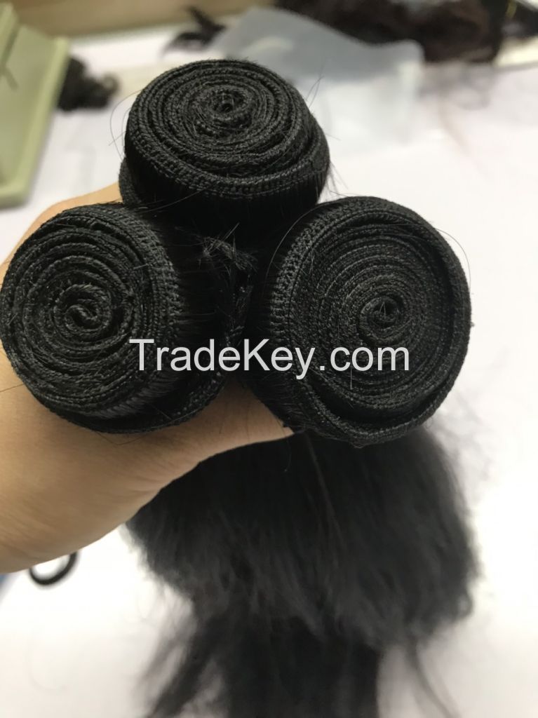 Beautiful weft hair, Vietnamese hair, curly hair, wave hair.