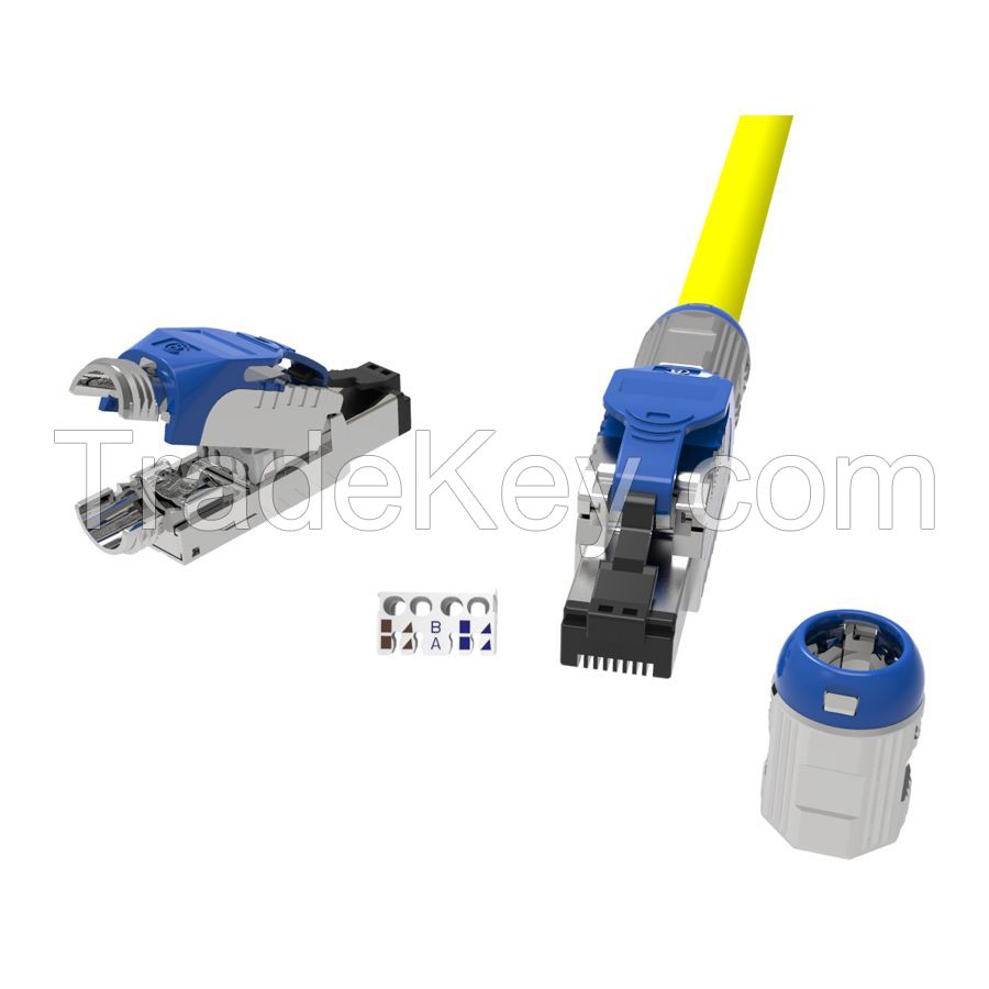 Cat.8 STP Field Termination Tool Free Plug