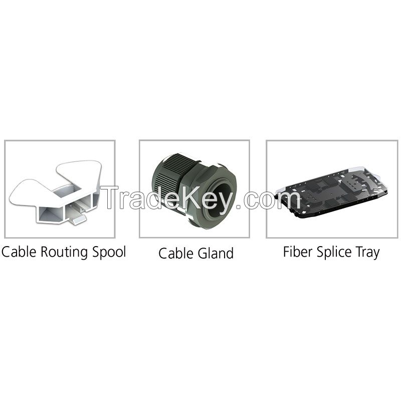 Fiber Optic Patch Panel With Changeable Front Plate