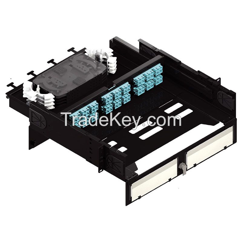 Bi Direction Sliding Fiber Optic Patch Panel