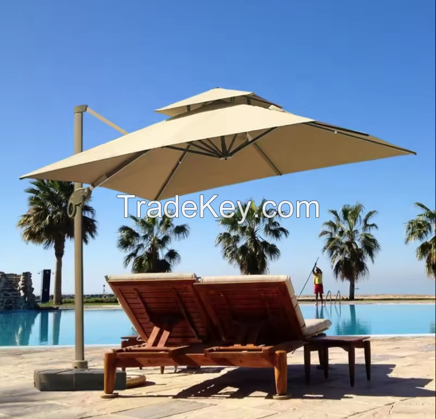 Luxury outdoor umbrella Best Price high Quality Furniture Parasol Sun Shade Garden Beach Umbrella Outdoor