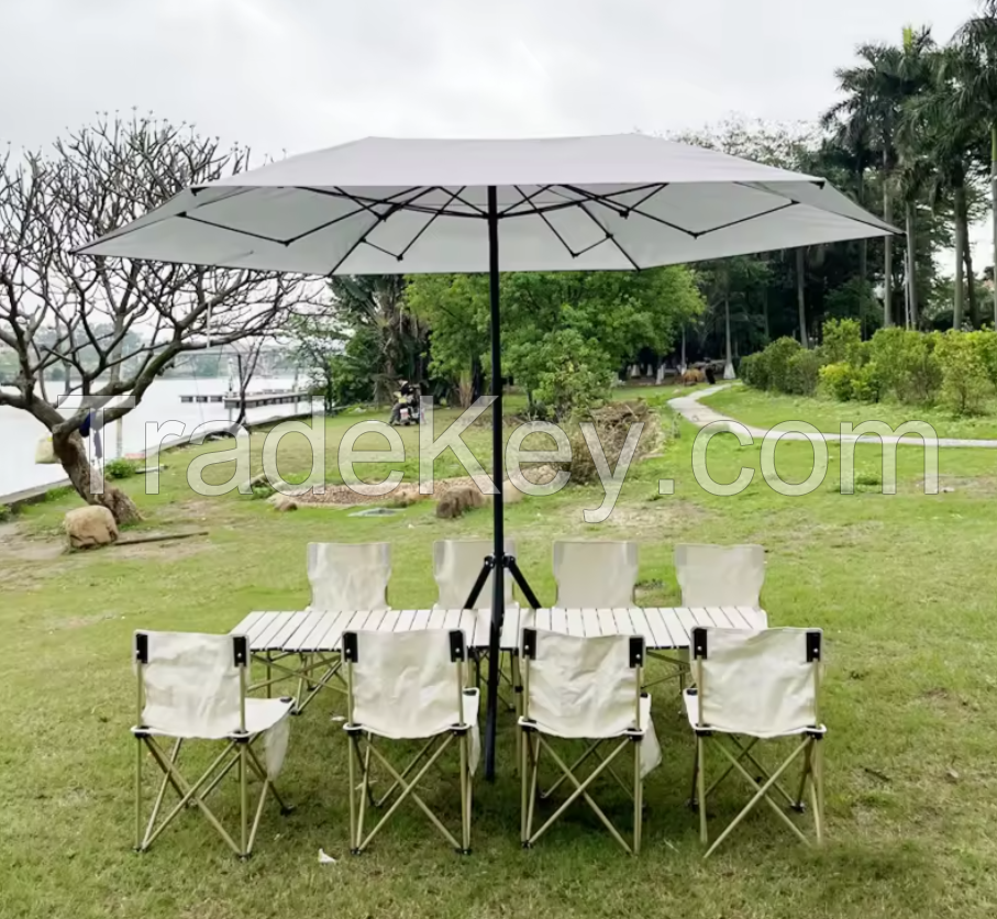 Summer Design 3.3meter Outdoor Large Sunshade Area Umbrella Garden Patio Umbrellas For Camping Entertainment