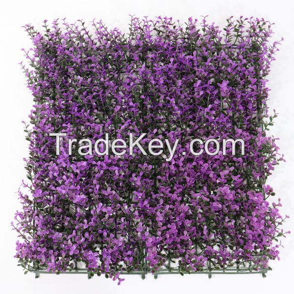 Custom Wall Decoration Leaves Hedge Roll Artificial Fence Green Privacy Faux Plastic 1x3m Plastic Flowers Plastic Leaf Foliage