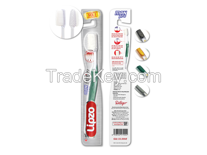 LIPZO Toothbrush Pro For Man - Made in Vietnam