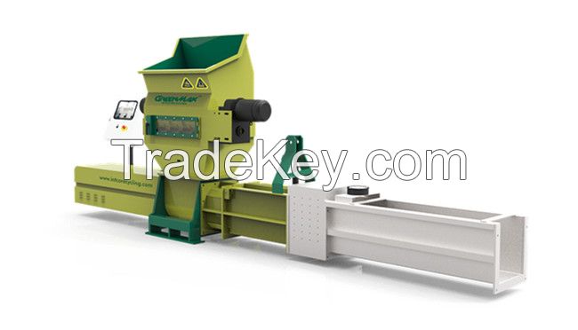 PE foam compactor of GREENMAX Zeus-C200