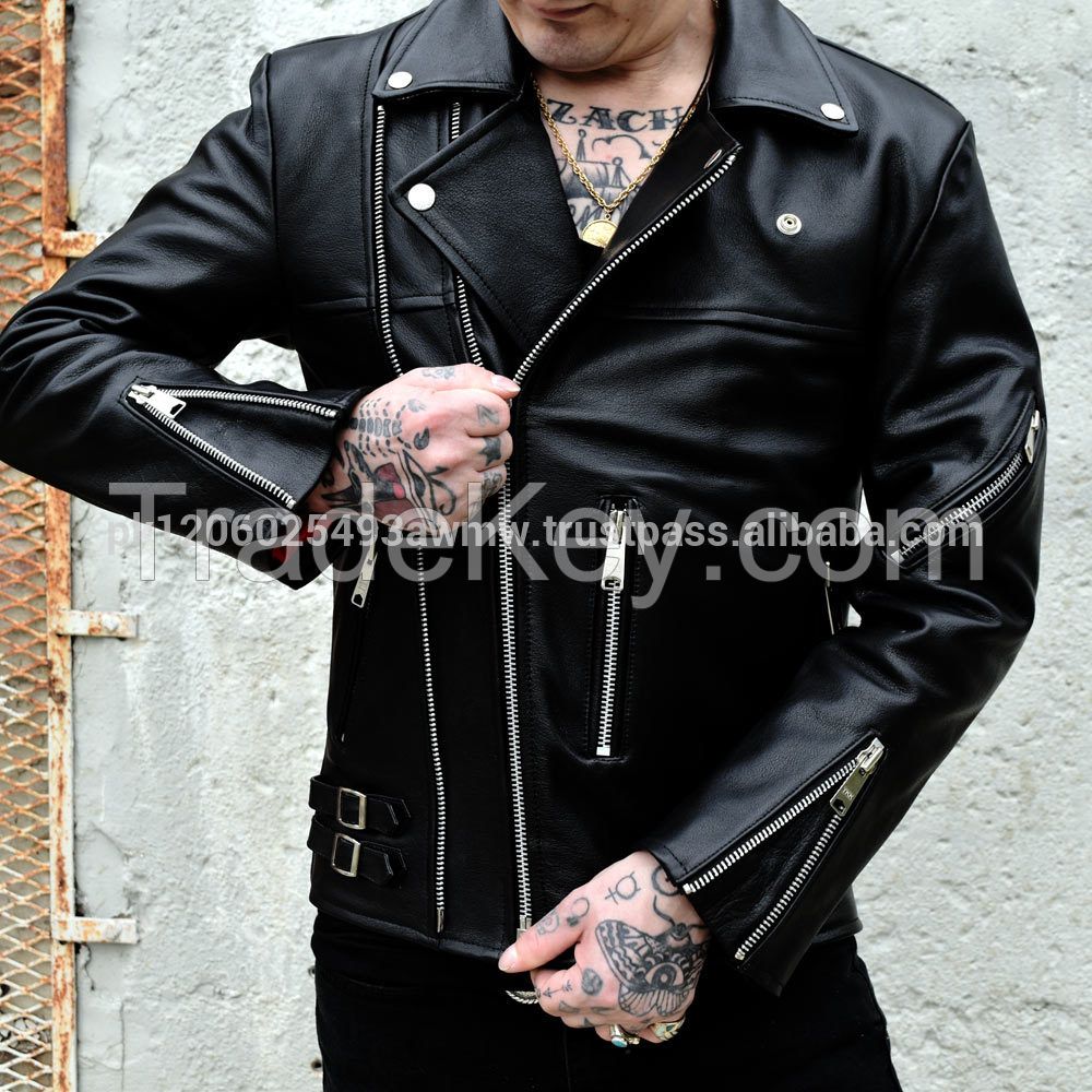 Leather and textile garments