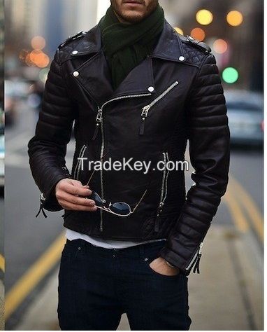 Leather and textile garments