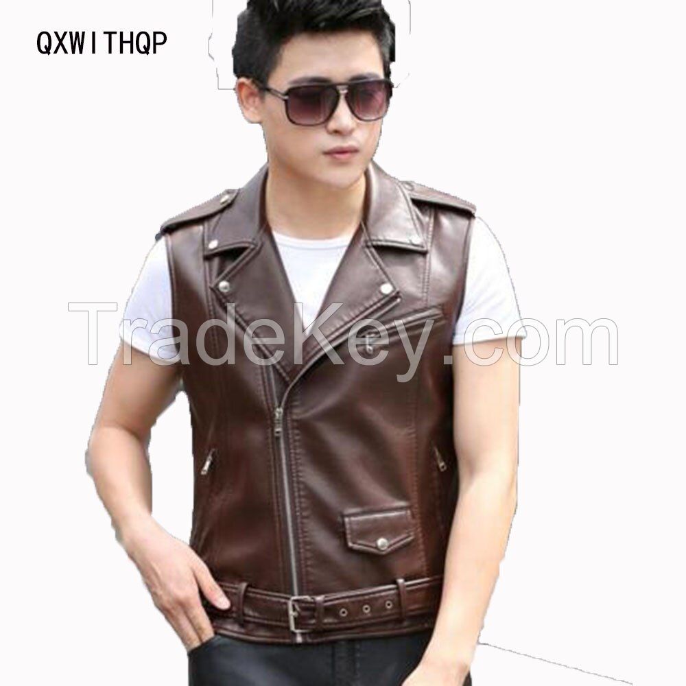 Leather and textile garments