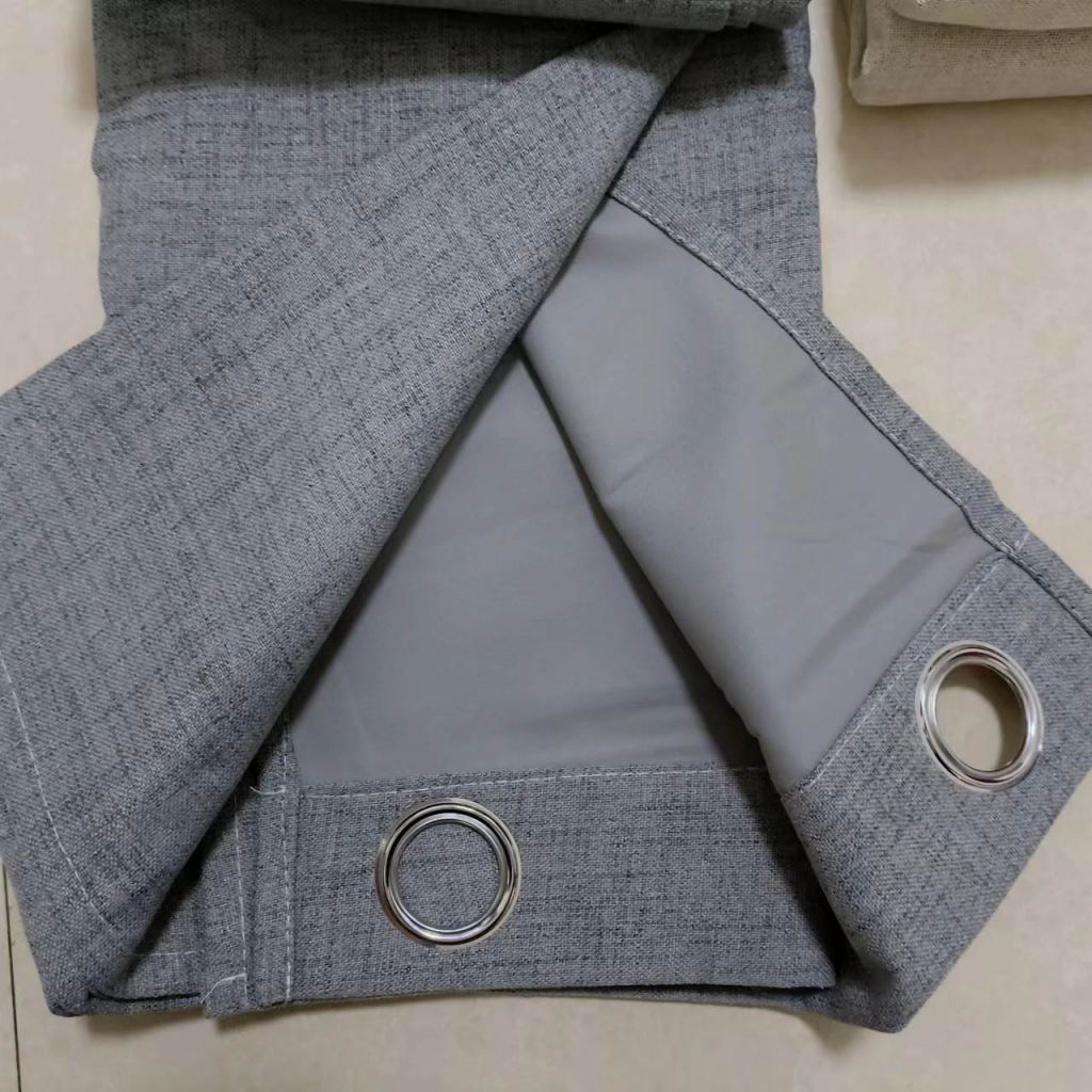 3 pass coated full blackout curtains