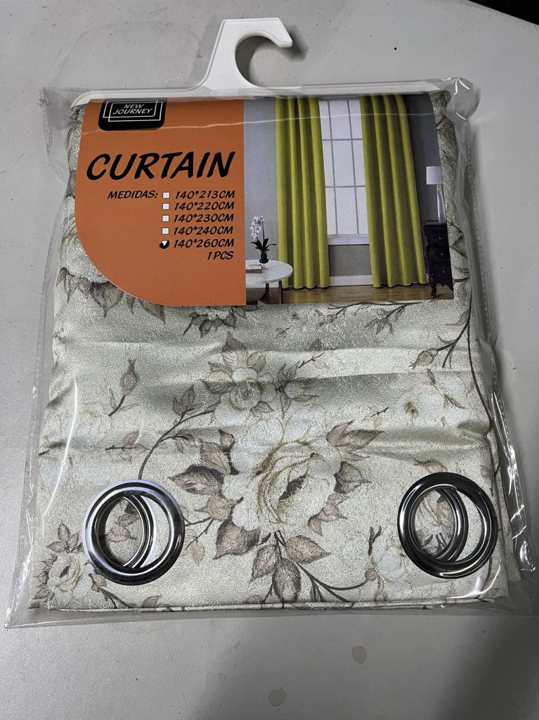 Printed designs ready made curtains