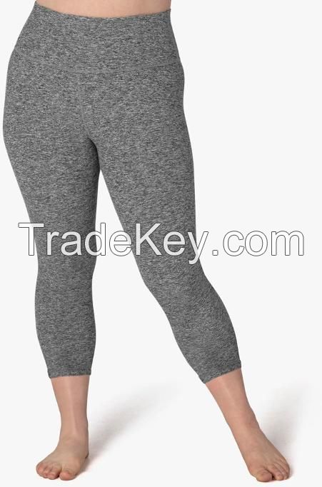 Yoga Leggings - High Waist - Mid Waist