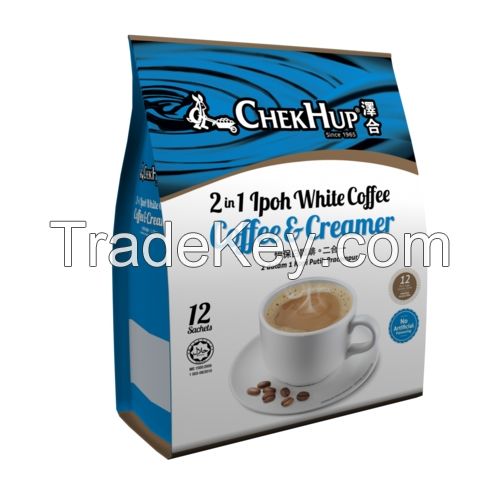 Chek Hup 2 in 1 Ipoh White Coffee &amp;amp;amp;Creamer (30g x 12 sachets)