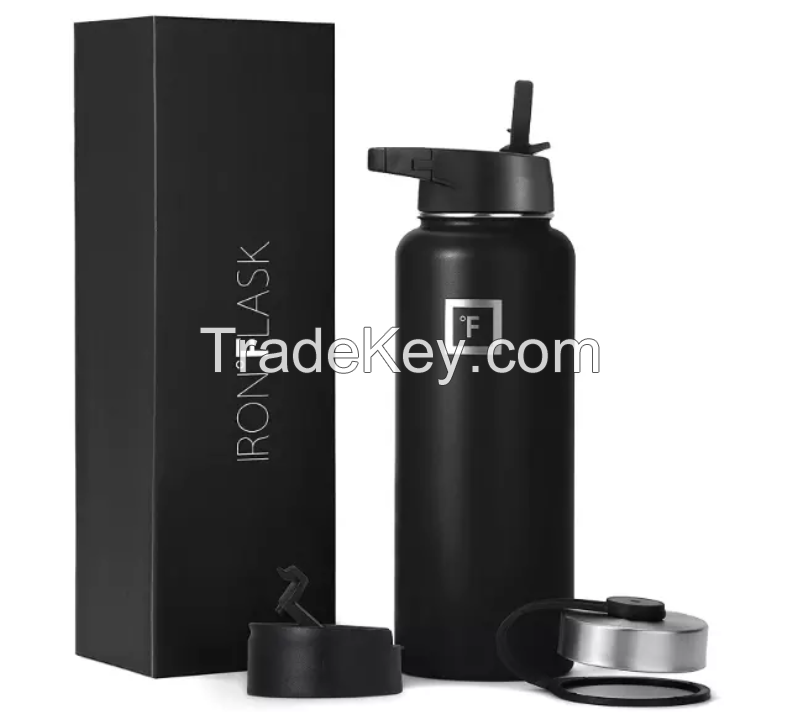 Iron Flask Sports Water Bottle Hydro Metal Canteen Vacuum Insulated Stainless Steel Bottle