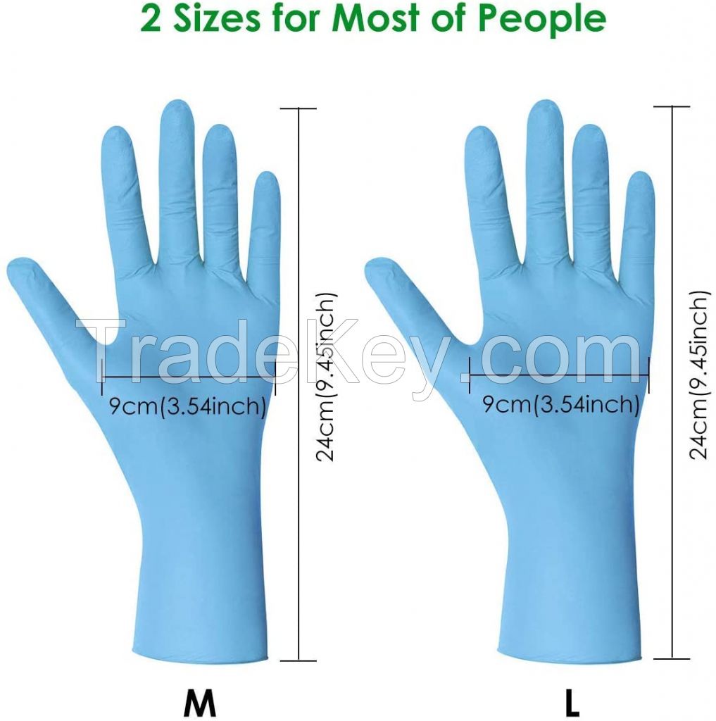 Wholesale 2020 powder free Sterile Nitrile Gloves Latex Gloves