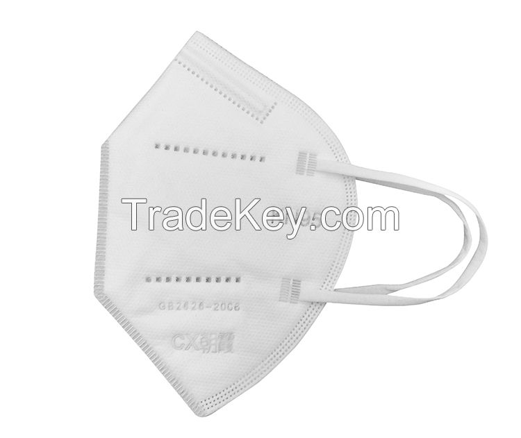 Disposable Nonwoven KN95 Folding Half Face Mask for Self Use