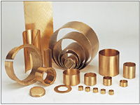 Wrapped Bronze bearings