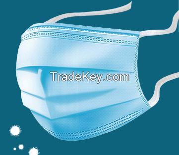 White Anit Viral Disposable Surgical Medical Face Mask