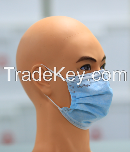 3 Ply Blue Medical Disposable Face Mask