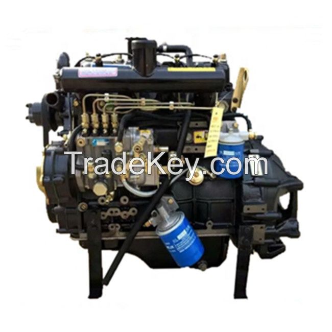 Water cooled Richardo 4 cylinder 50HP 490 small inboard diesel engine