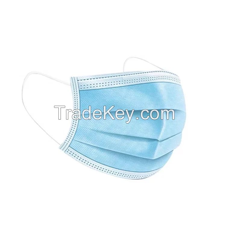 3 PLY NON-WOVEN DISPOSABLE FACE MASK 