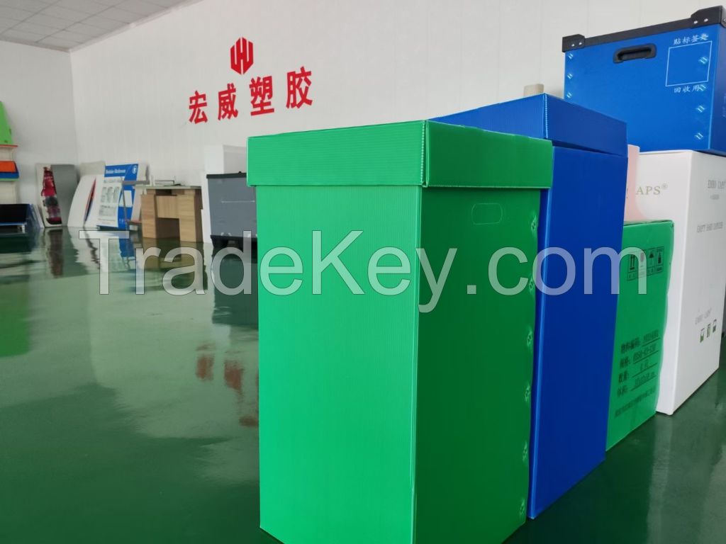 PP Plastic Corrugated Hollow Sheet Multiple Use 