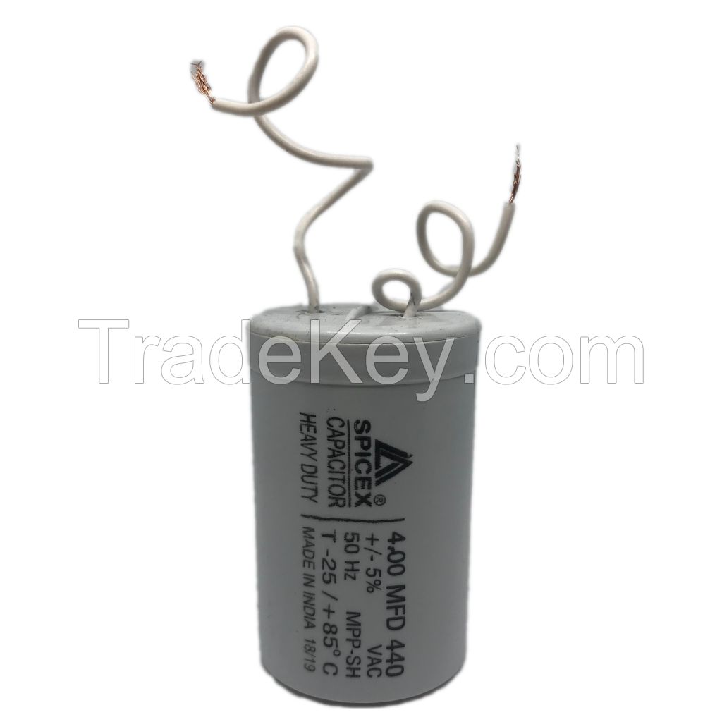 4 MFD (35X52) MFD 440V Fan Capacitors