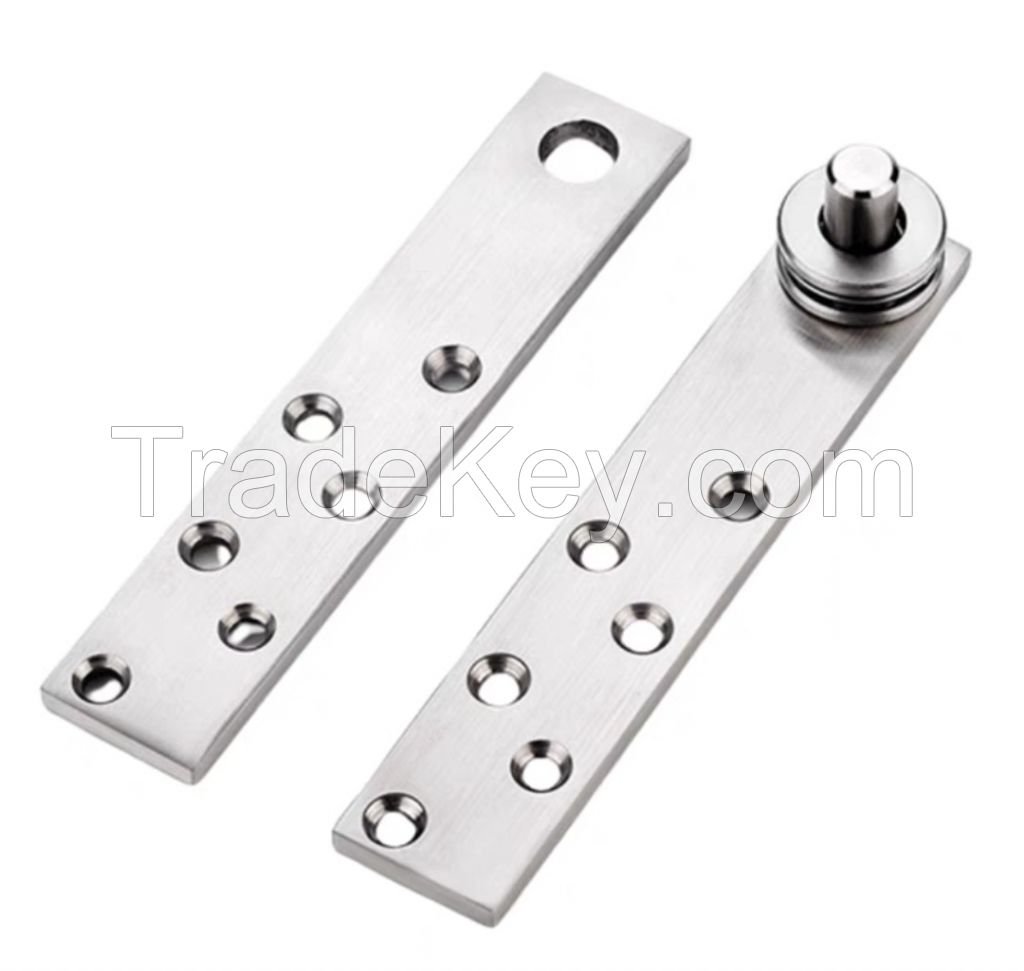 Door Pivot Hinges Heavy Duty Hinges for Max 300 lb Wood Doors &amp;amp; Hidden Door Bookcase &amp;amp; Secret Door, 360 Degree Rotation