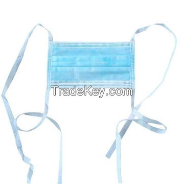 2 and 3 Ply Surgical Tie On Mask ( Non Elastic )