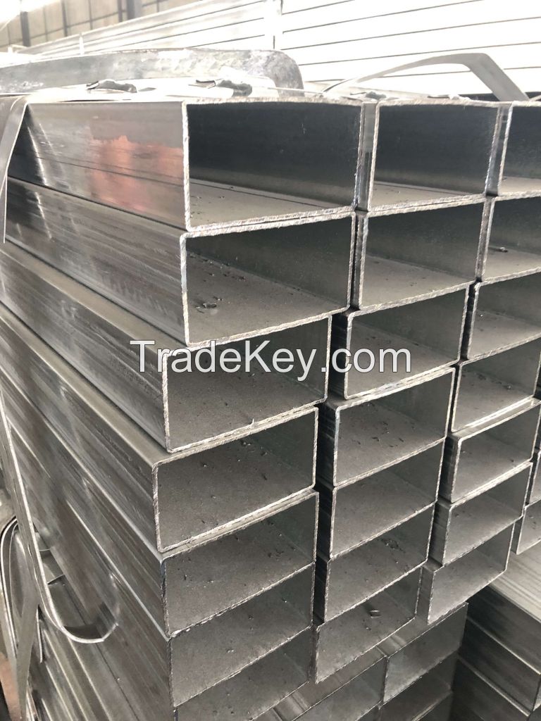 Pre galvanized iron square tube scaffold fluid Galvanized steel pipe structure