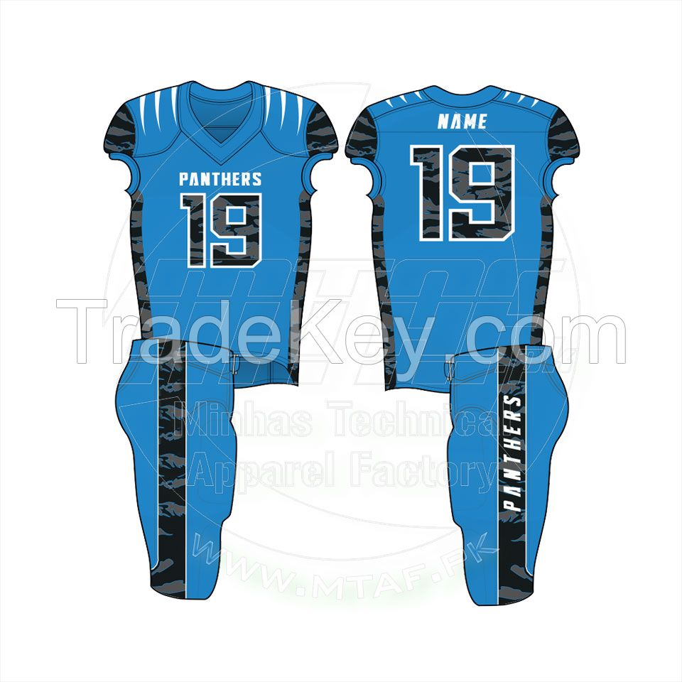 Custom football uniforms