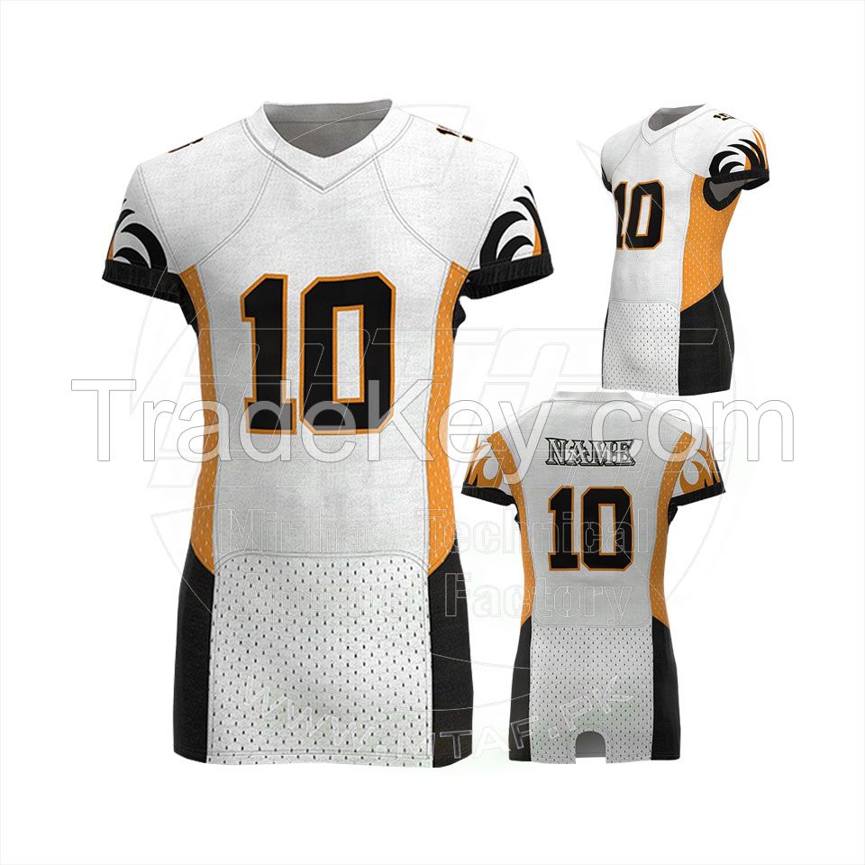 Sublimated American Football Uniform