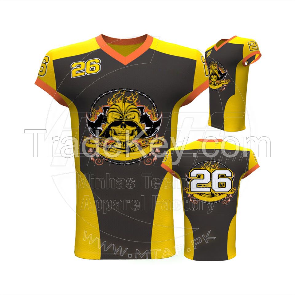 Sublimated American Football Uniform